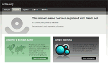 Tablet Screenshot of orfea.org